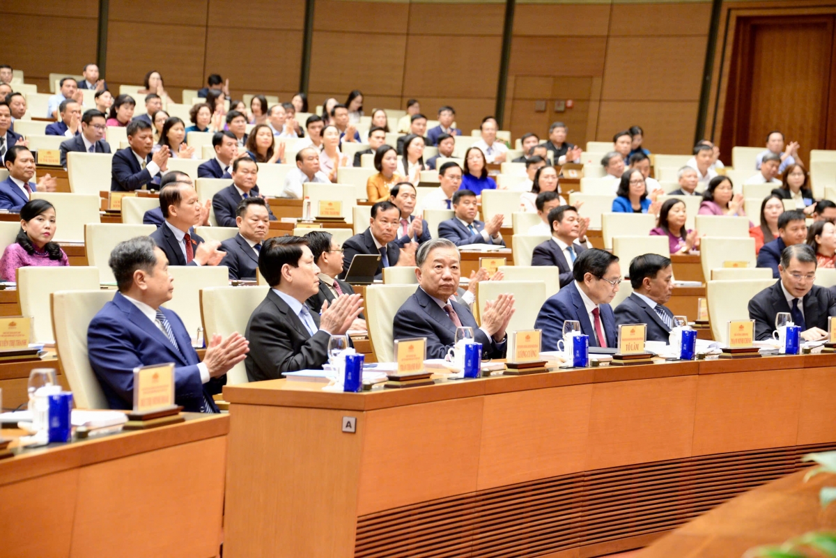 Tổng Bí thư Tô Lâm dự Hội nghị toàn quốc tổng kết công tác bầu cử