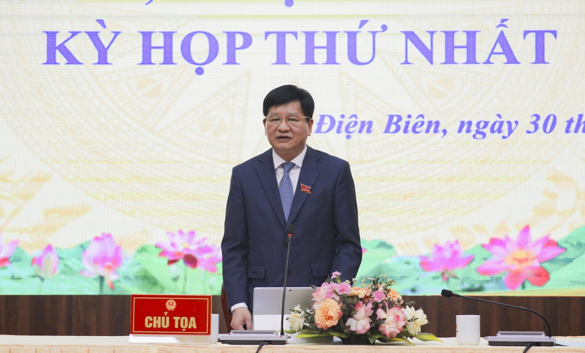 Ông Lê Thành Đô tái đắc cử Chủ tịch HĐND tỉnh Điện Biên khóa XVI