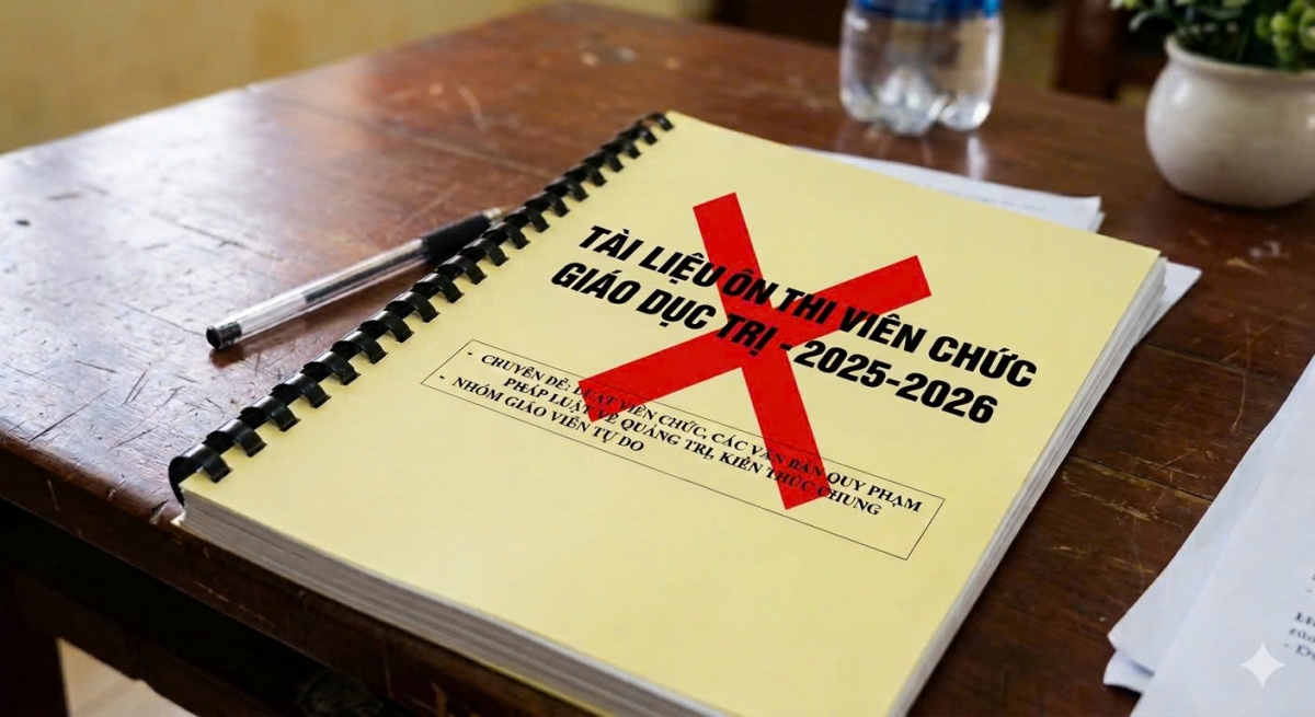 Đề nghị công an xử lý việc rao bán tài liệu ôn thi tuyển giáo viên ở Quảng Trị