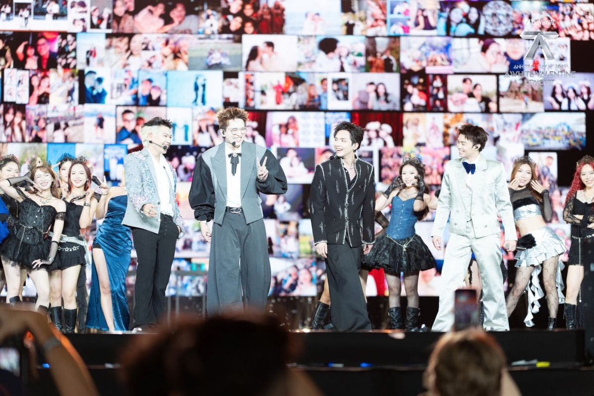dan anh trai khuay dong my Dinh trong concert valentine dac biet hinh anh 5
