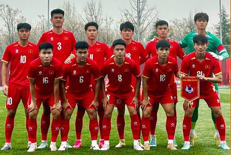 ket qua u23 viet nam 1-1 u23 trieu tien no luc cam hoa doi bong dang cap hinh anh 1
