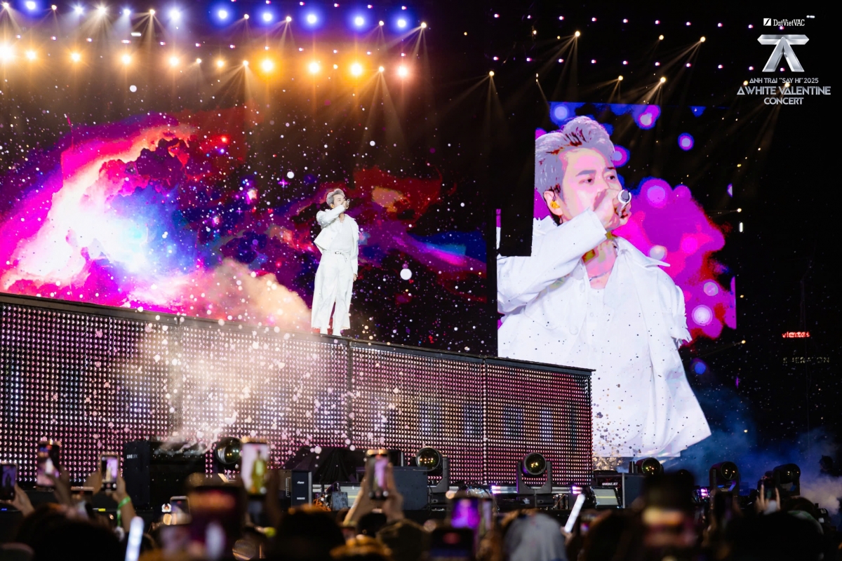 dan anh trai khuay dong my Dinh trong concert valentine dac biet hinh anh 11