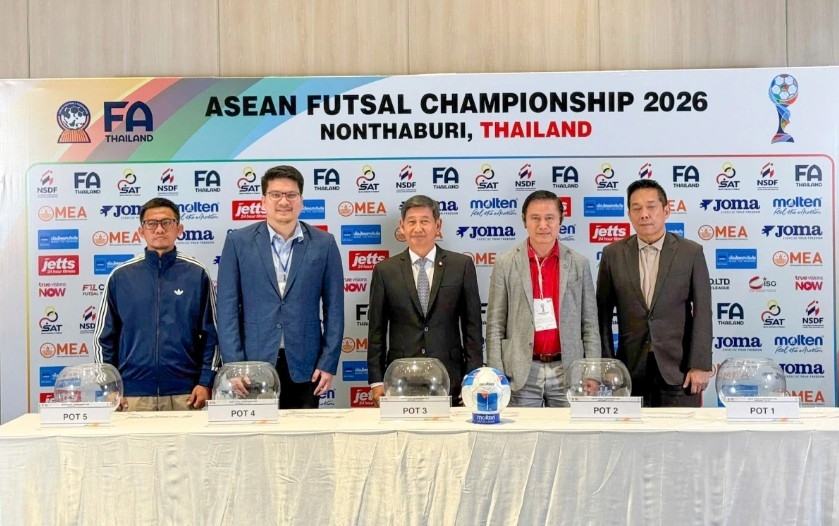 vietnam to face hosts thailand in asean futsal championship 2026 picture 1
