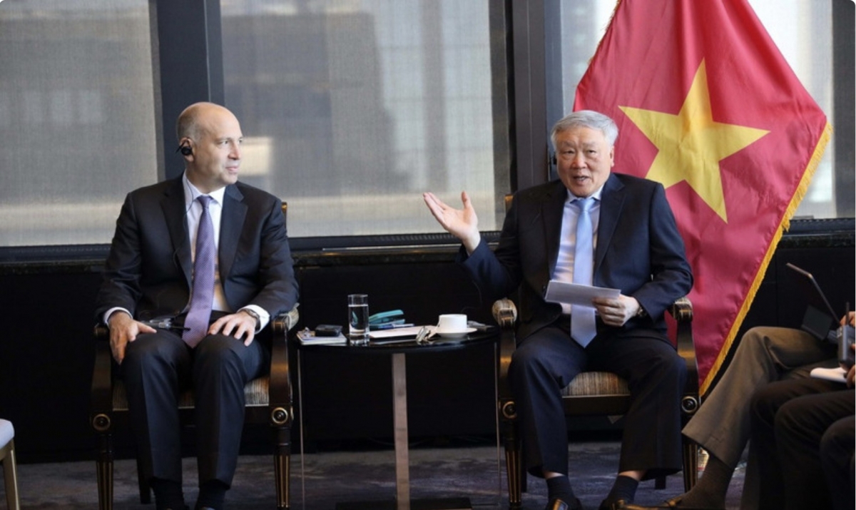 deputy pm hoa binh meets un officials, leading us firms in new york picture 1