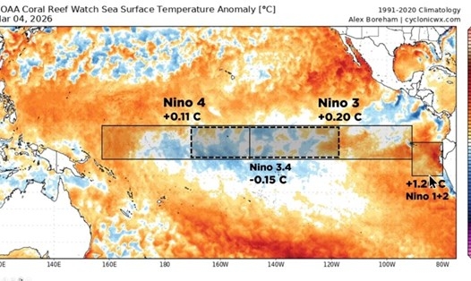 Siêu El Nino sắp xuất hiện, nhiệt độ toàn cầu có thể tăng kỷ lục