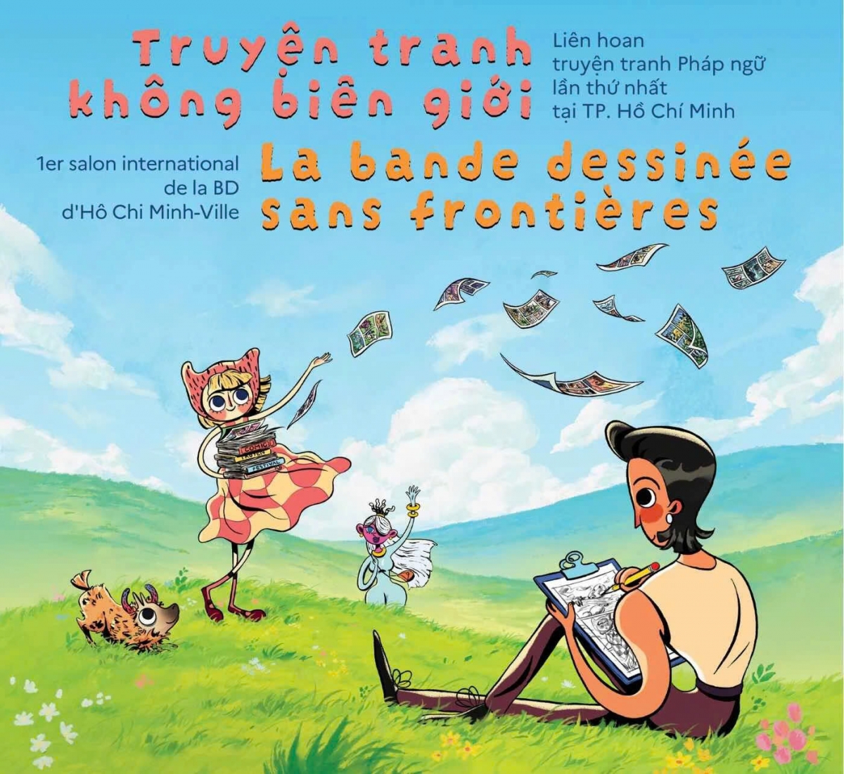 first-ever francophone comics festival bound for hcm city in april picture 1