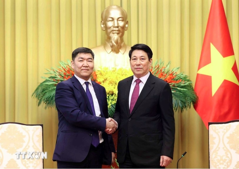 president receives mongolian chief justice, highlights judicial cooperation picture 1