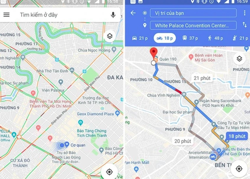 google maps begins updating administrative map of vietnam picture 1