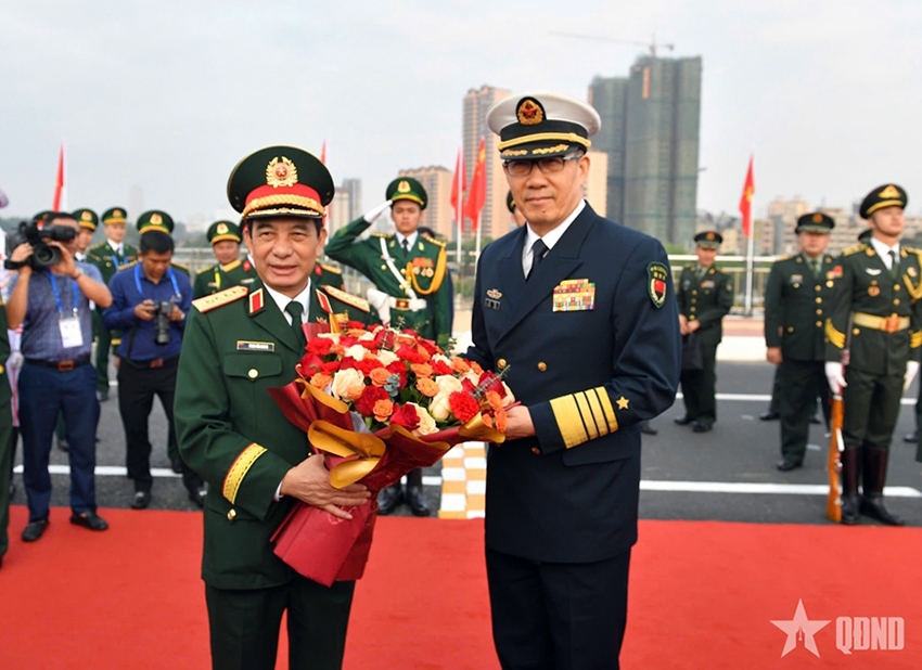 vietnam defence minister arrives in china for border defence friendship exchange picture 1