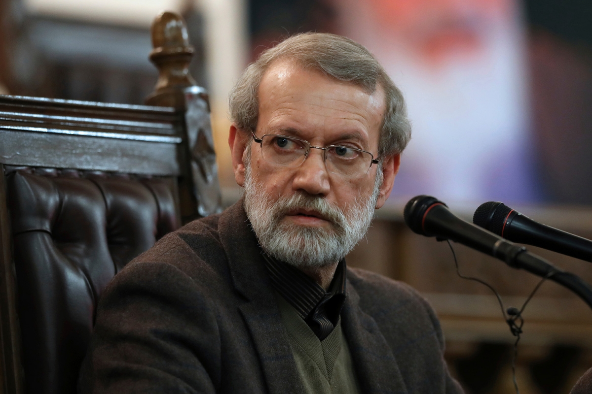 iran xac nhan thu ky hoi dong an ninh quoc gia toi cao ali larijani da thiet mang hinh anh 1