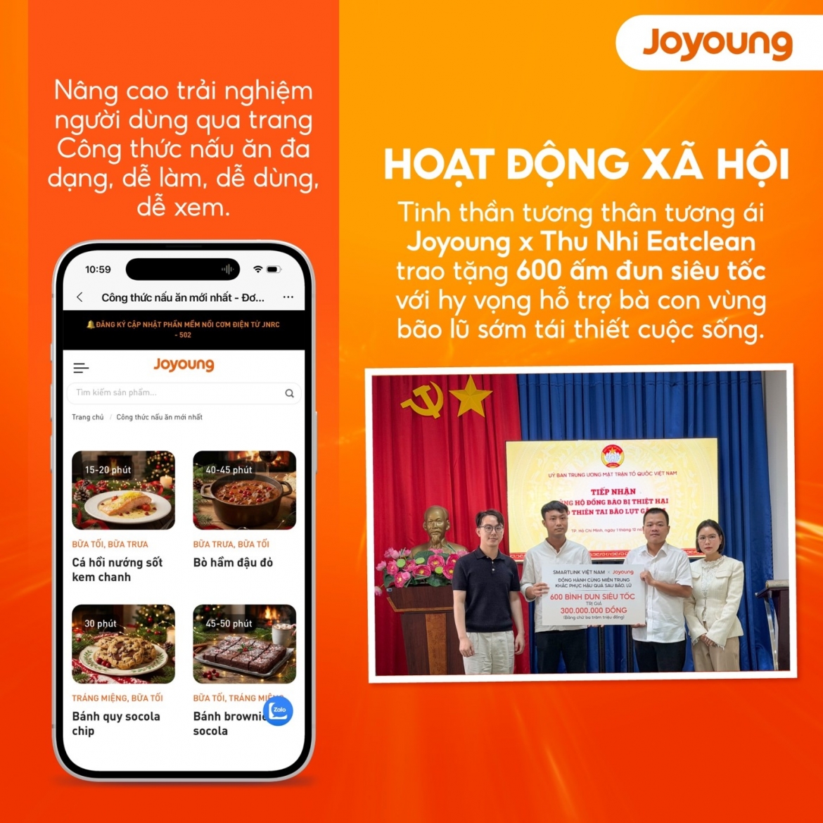joyoung viet nam but pha voi nhieu thanh cong ngoan muc trong 2025 hinh anh 2