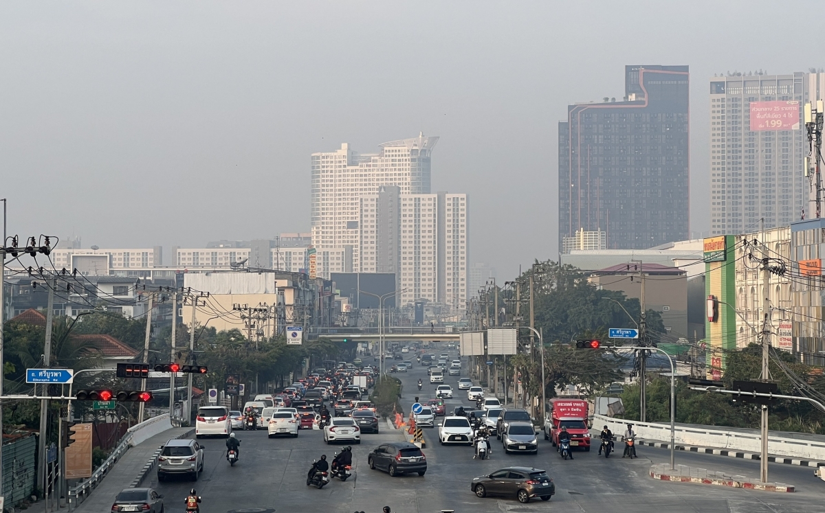 Thái Lan cảnh báo ô nhiễm bụi mịn, hơn 55% người tiếp xúc bị ảnh hưởng sức khỏe