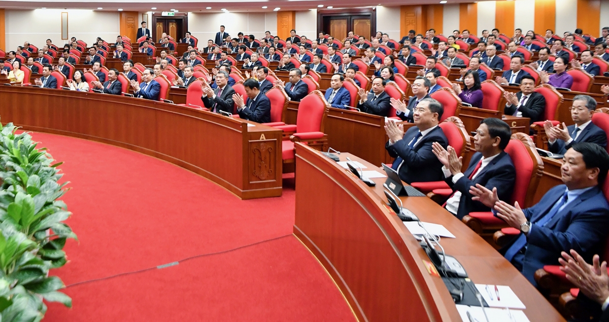 toan van phat bieu cua tong bi thu to lam tai phien be mac hoi nghi trung uong 2 hinh anh 2