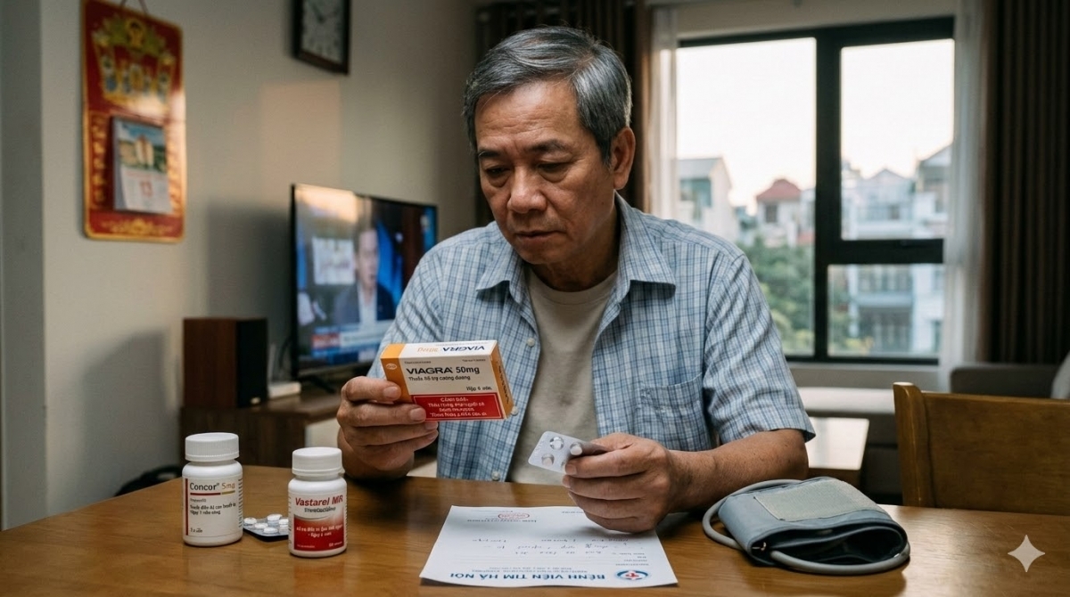 nhap vien cap cuu vi tu su dung thuoc cuong duong hinh anh 1