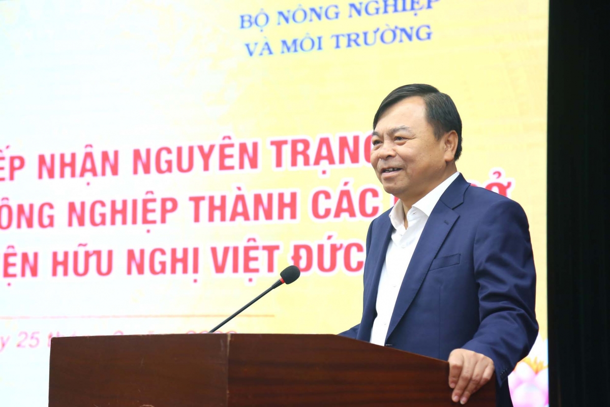 chuyen benh vien Da khoa nong nghiep ve benh vien huu nghi viet Duc hinh anh 1