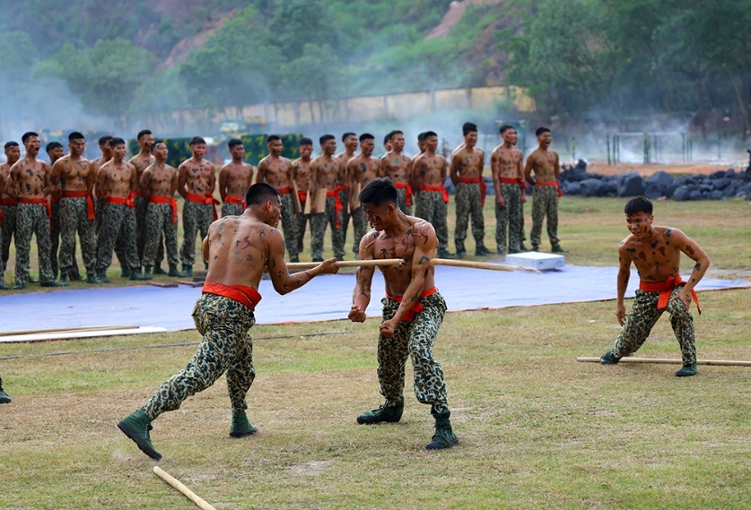 bo truong quoc phong trung quoc xem linh dac cong viet nam bieu dien vo thuat hinh anh 3