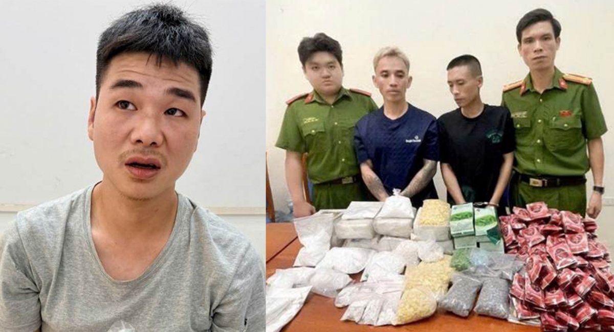 boc go duong day ma tuy lon o ha noi, phat hien ca sung dan hinh anh 1