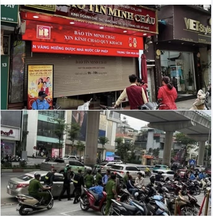 bao tin minh chau thong tin viec cong an bat ngo xuat hien tai cac co so kinh doanh hinh anh 1