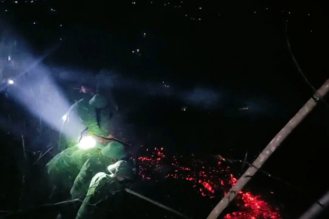 kip thoi khong che vu chay rung tai xa a luoi 1, thanh pho hue hinh anh 1