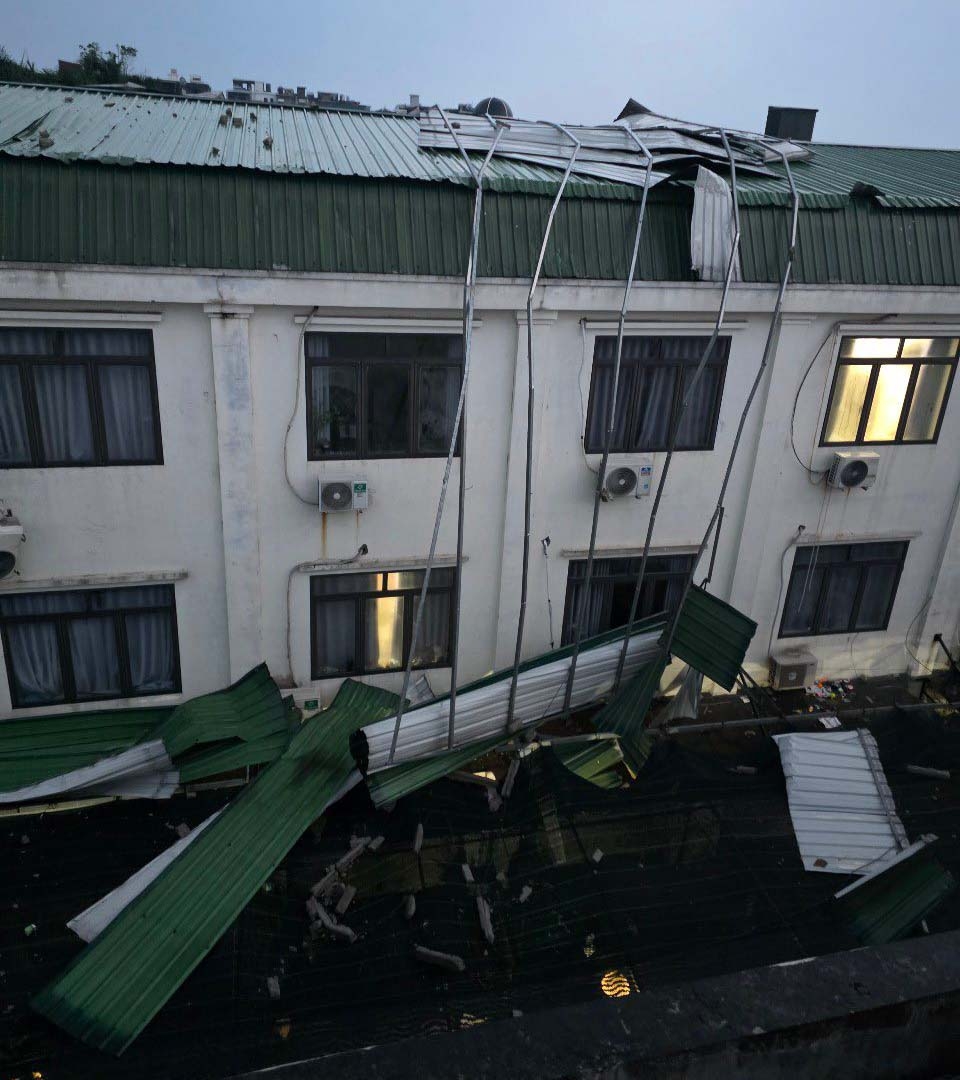 mua da xuat hien trong dem tai ha noi hinh anh 2