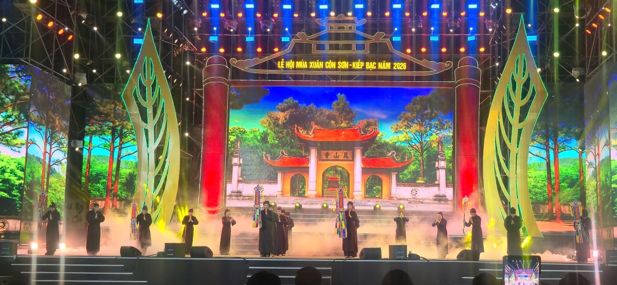 Khai hội Mùa Xuân Côn Sơn - Kiếp Bạc 2026