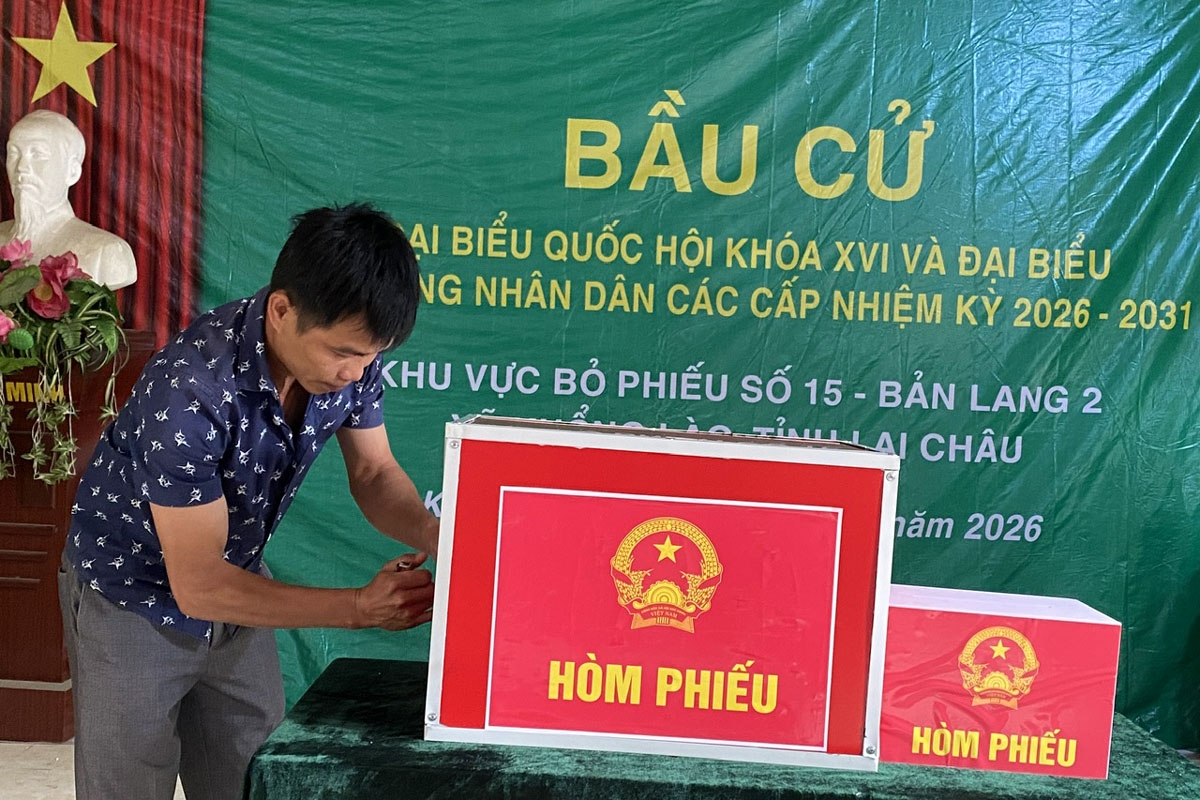 Cử tri vùng biên Khổng Lào trách nhiệm trước lá phiếu