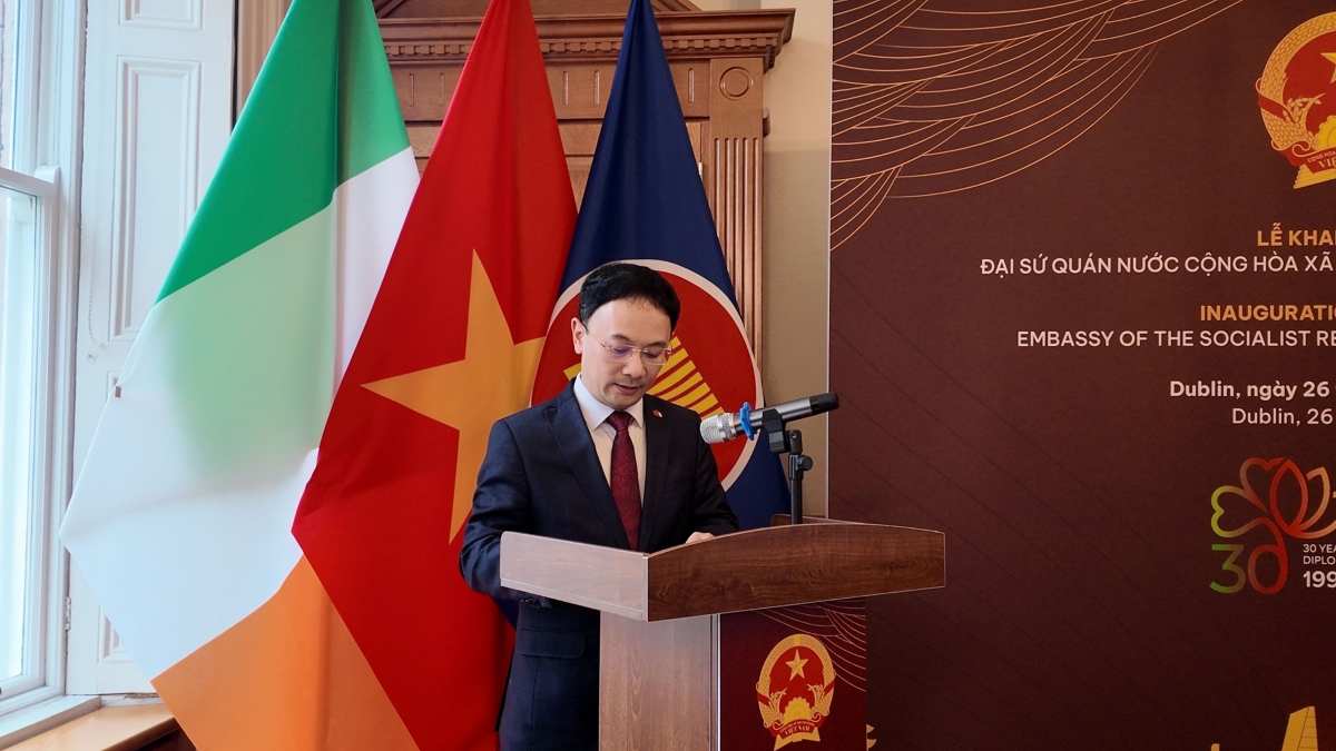 le khai truong Dai su quan viet nam tai ireland hinh anh 4