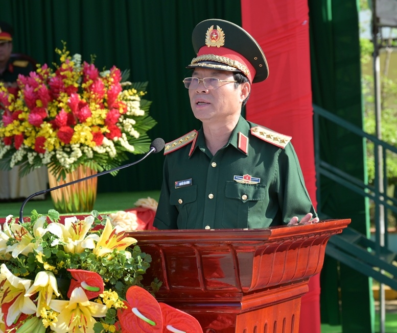 Đại tướng Nguyễn Tân Cương dự Lễ ra quân huấn luyện năm 2026 tại tỉnh Đồng Tháp