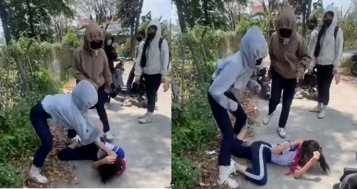 cong an Dong nai vao cuoc vu hoc sinh danh nhau, phat tan clip tren mang hinh anh 1