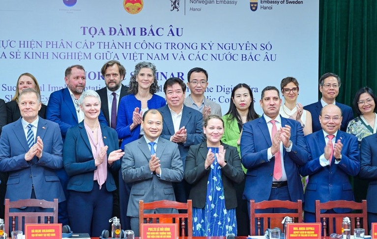 nordic countries, vietnam share experience in decentralisation in digital era picture 2