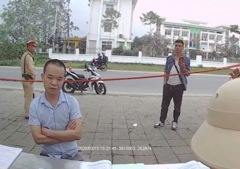 Dieu tra vu 3 doi tuong gay roi, vu khong csgt de tron tranh xu ly nong do con hinh anh 1