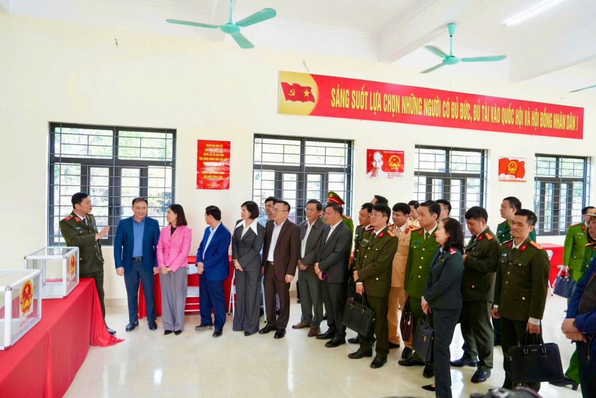 Công an Quảng Ninh chủ động bảo đảm an ninh cho ngày bầu cử