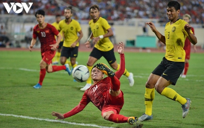 Doi hinh Dt viet nam hien tai co ai tung ghi ban vao luoi Dt malaysia hinh anh 1