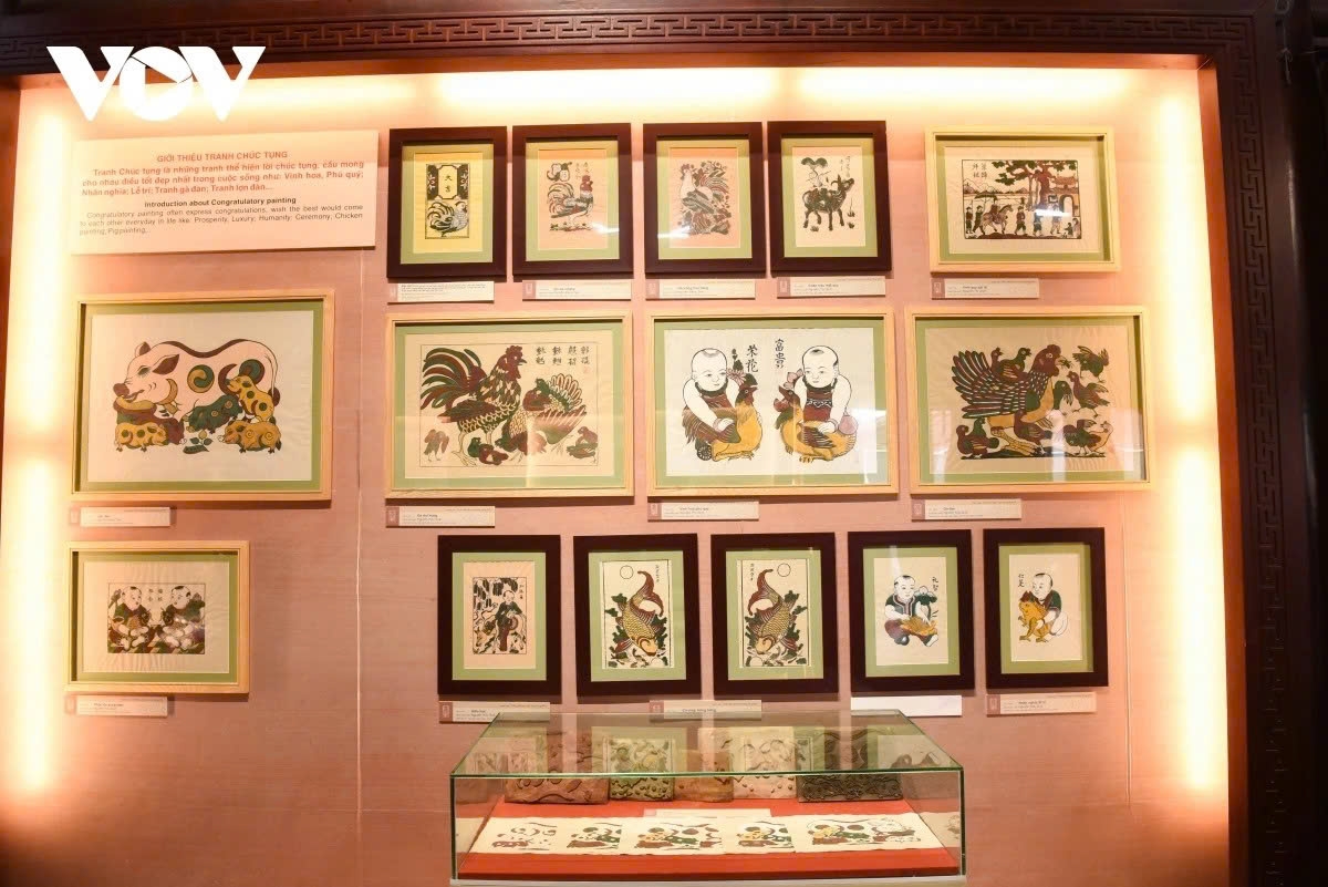 folk paintings come alive at bac ninh exhibition picture 3