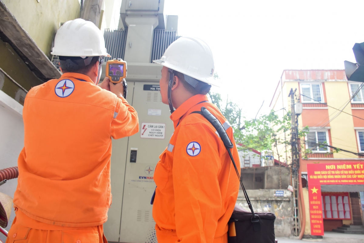 evnhanoi dam bao dien phuc vu bau cu Dai bieu quoc hoi khoa xvi hinh anh 2