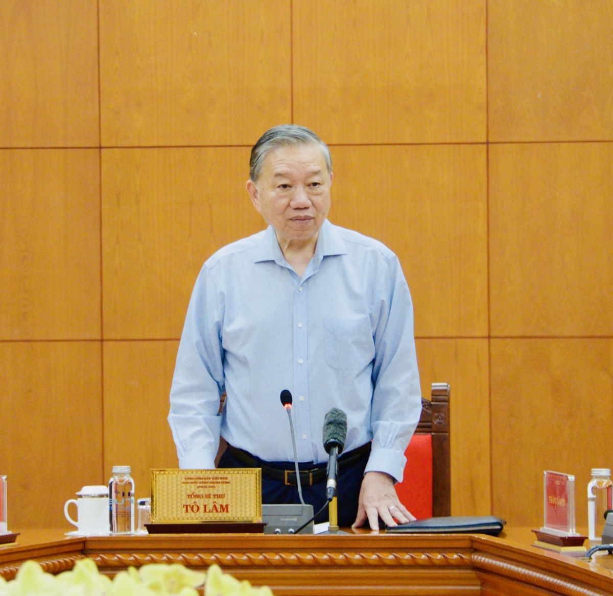 Tổng Bí thư Tô Lâm chủ trì buổi làm việc với Ban Nội chính Trung ương