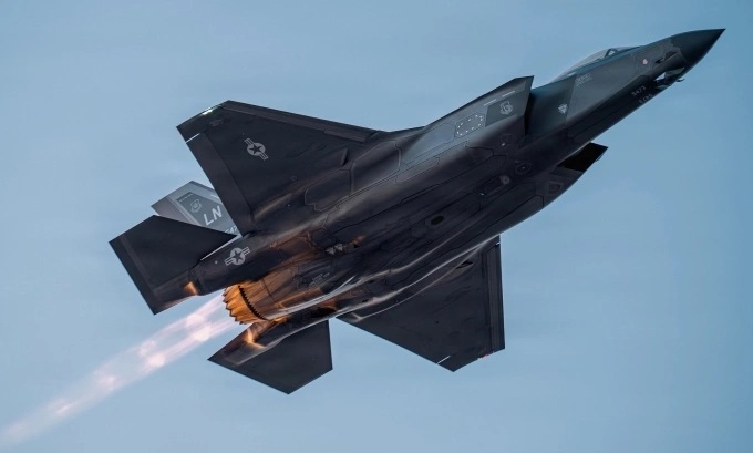nghi van f-35 cua my bi trung hoa luc iran phai ha canh khan cap hinh anh 1