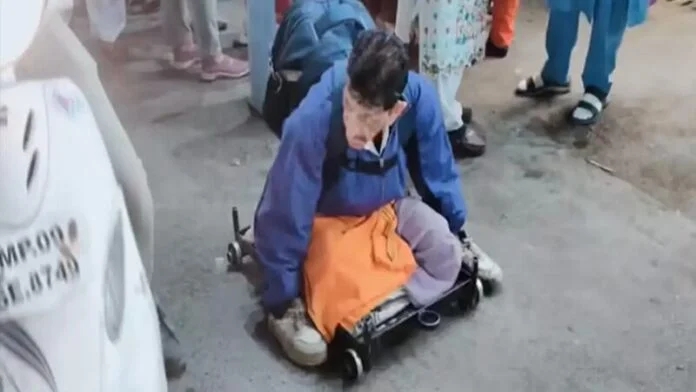 nguoi an xin gay bao mang khi lo than phan la trieu phu, so huu gia tai khong lo hinh anh 1