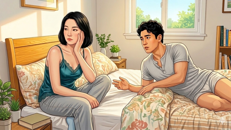 Khi vợ chồng không cùng “tần số” chuyện chăn gối