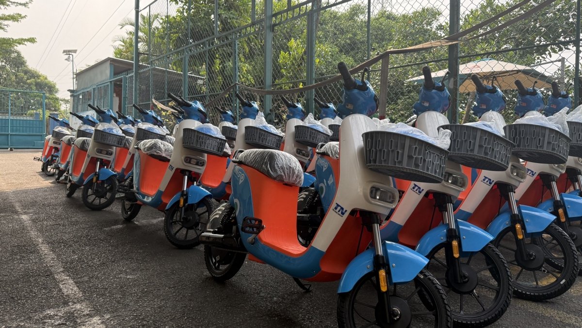 Từ 15/3, tại TP.HCM có xe đạp điện công cộng