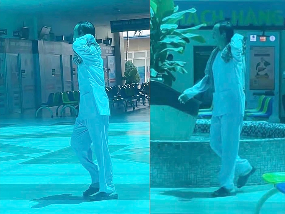 sao viet 18 3 xon xao hinh anh hoai linh, hua vi van xuat hien trong benh vien hinh anh 1