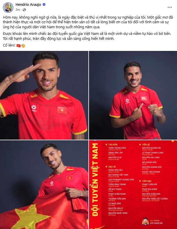 Do hoang hen noi loi gan ruot khi chinh thuc duoc trieu tap khoac ao Dt viet nam hinh anh 1