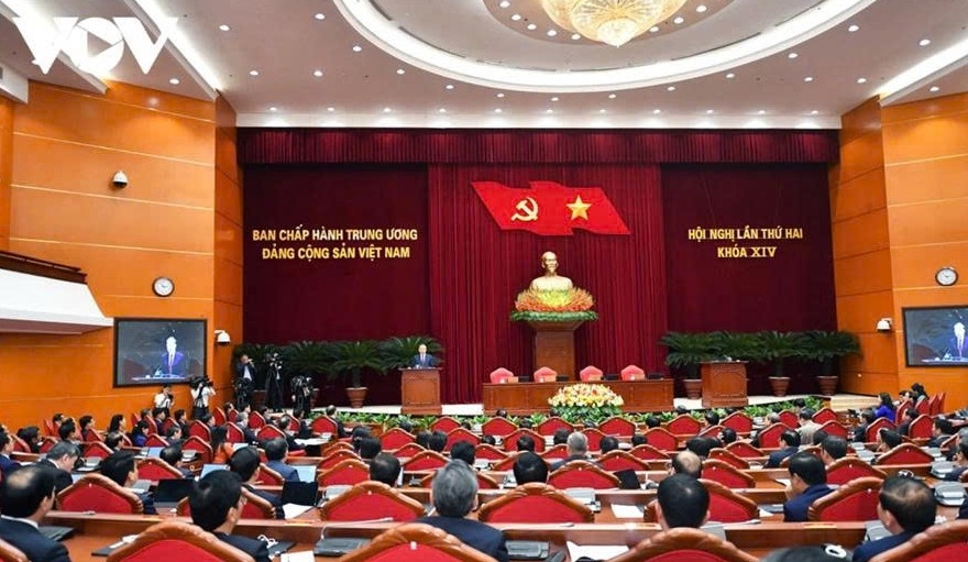 thong bao hoi nghi lan thu hai ban chap hanh trung uong Dang khoa xiv hinh anh 1