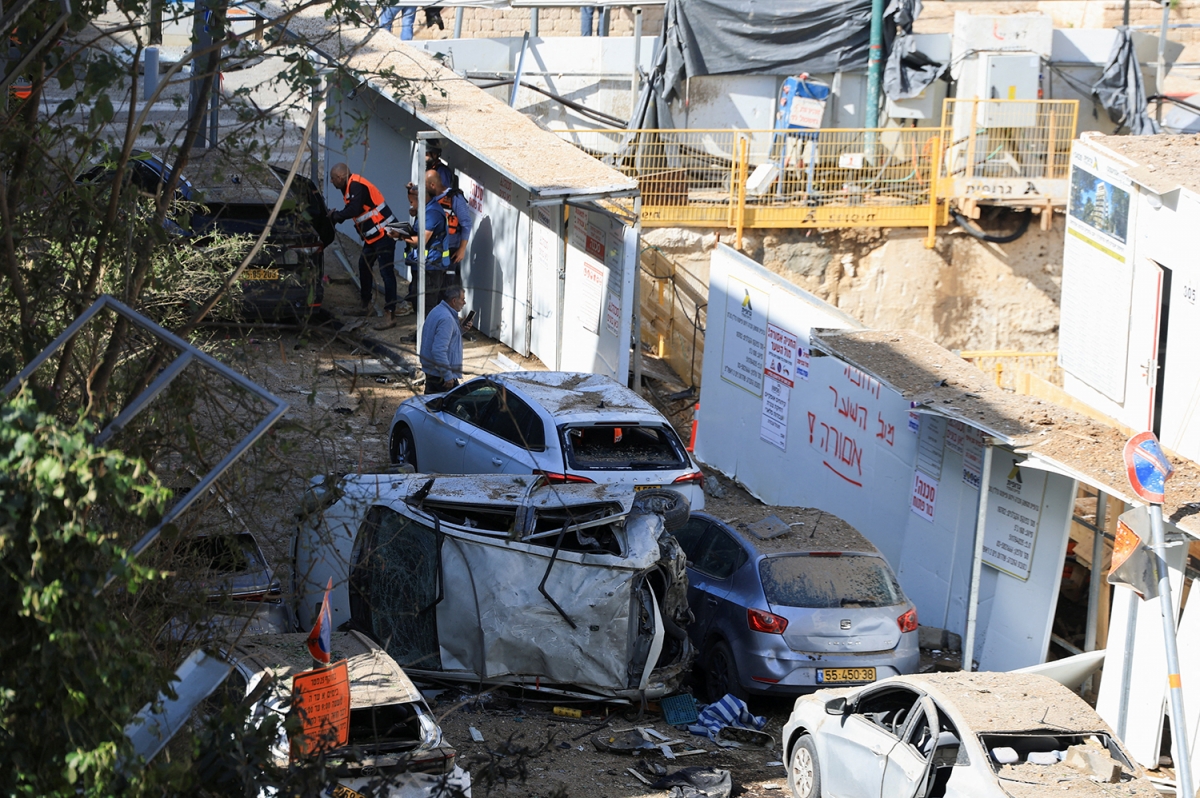 can canh thiet hai cua israel sau khi hung mua ten lua tu iran hinh anh 8