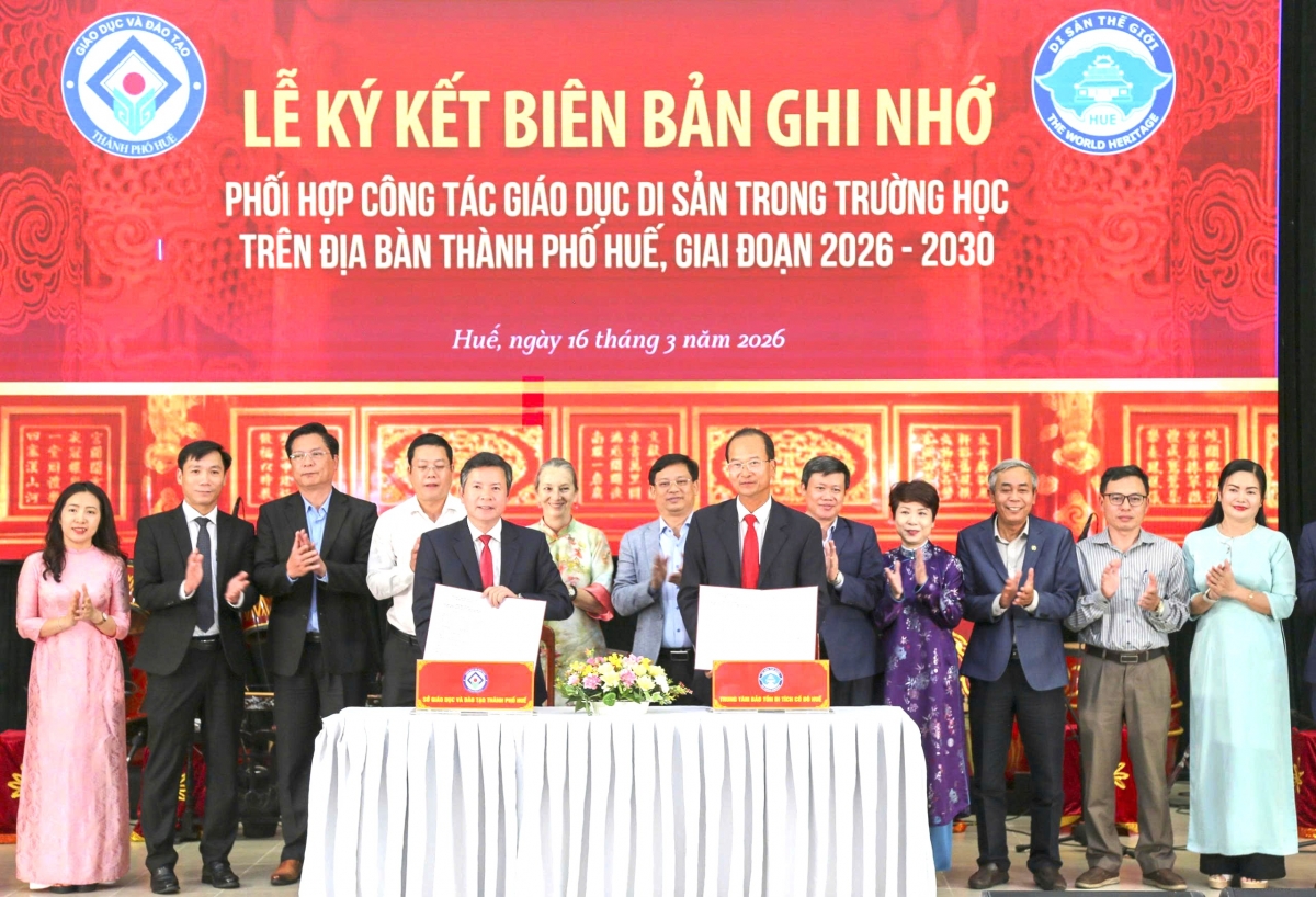 Huế nâng cao hiệu quả giáo dục di sản gắn với trải nghiệm thực tế cho học sinh