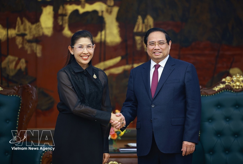 pm pham minh chinh receives thai ambassador to vietnam picture 1