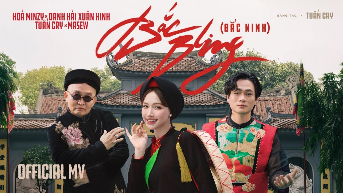 mv bac bling cua hoa minzy cham moc 300 trieu luot xem hinh anh 1