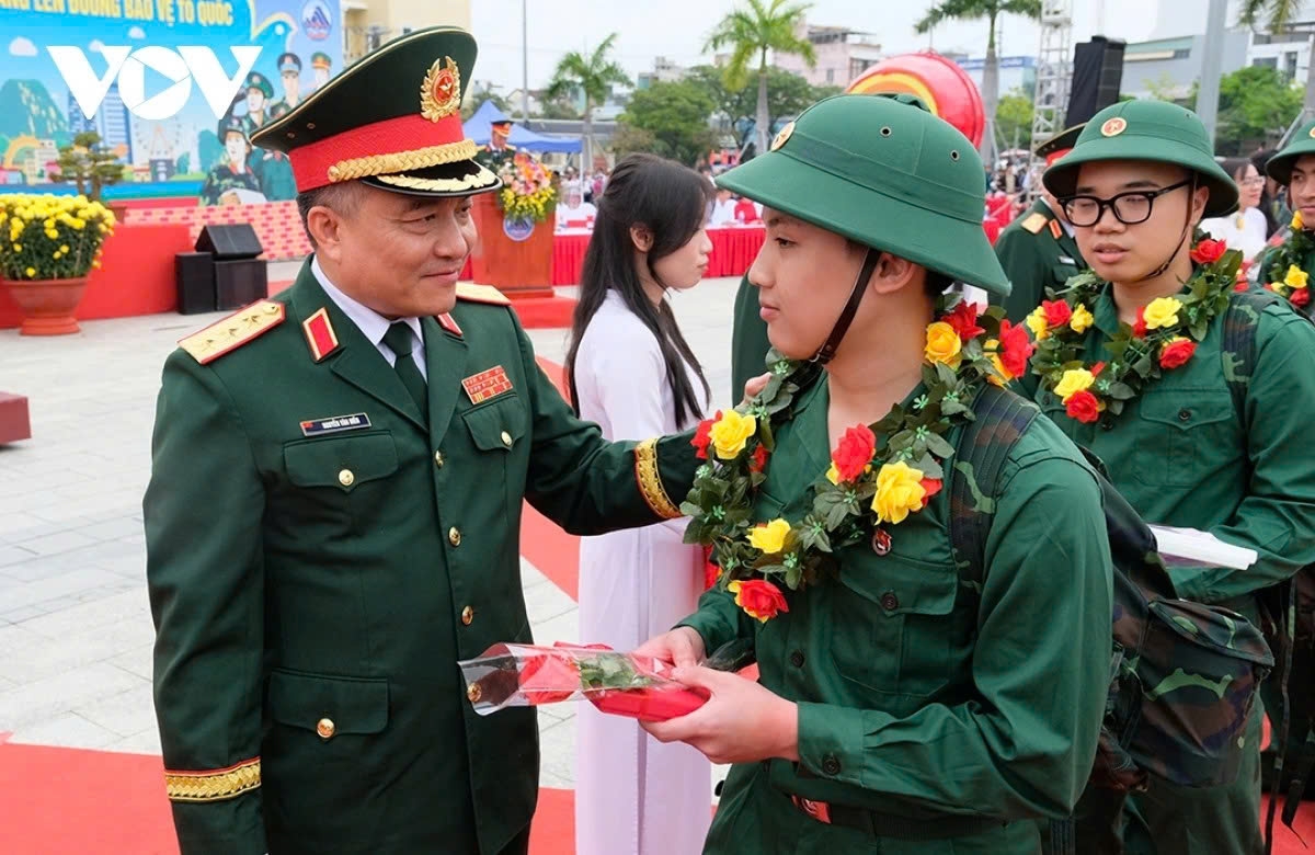 young recruits across vietnam embark on military service picture 5