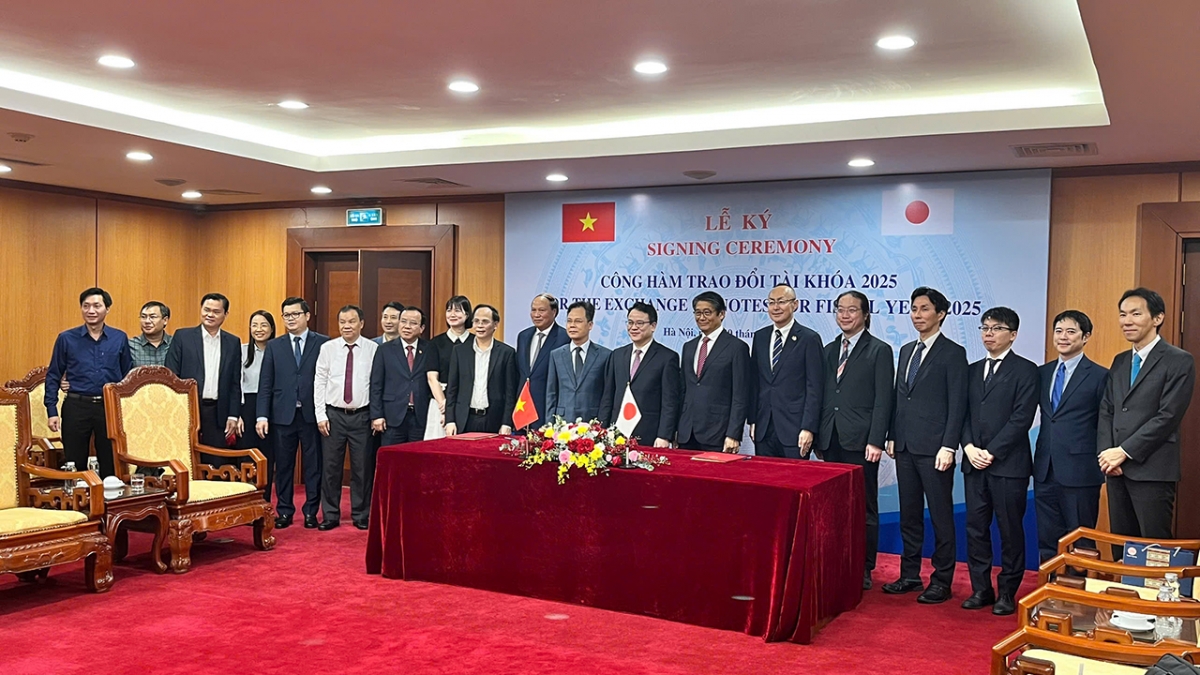 Chính phủ Việt Nam và Nhật Bản ký Công hàm về khoản vay ODA hơn 600 triệu USD