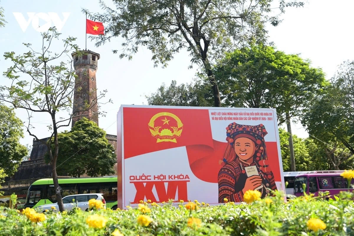 thủ đô hà nội đã sẵn sàng cho ngày hội non sông hình ảnh 1 thu do ha noi da san sang cho ngay hoi non song hinh anh 1